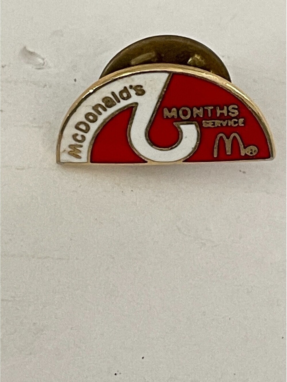 McDonalds 2 Months Service Pin